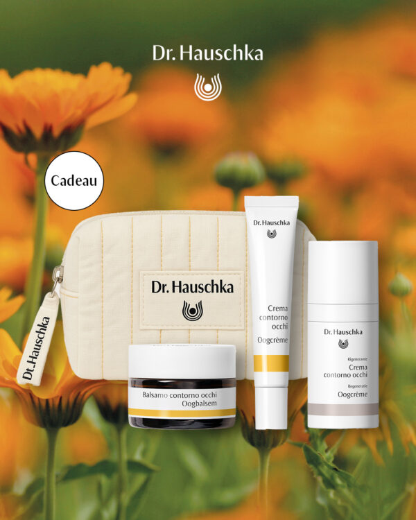 Dr.Hauschka Oogcreme 12,5 ml met gratis Dr.Hauschka toilettas