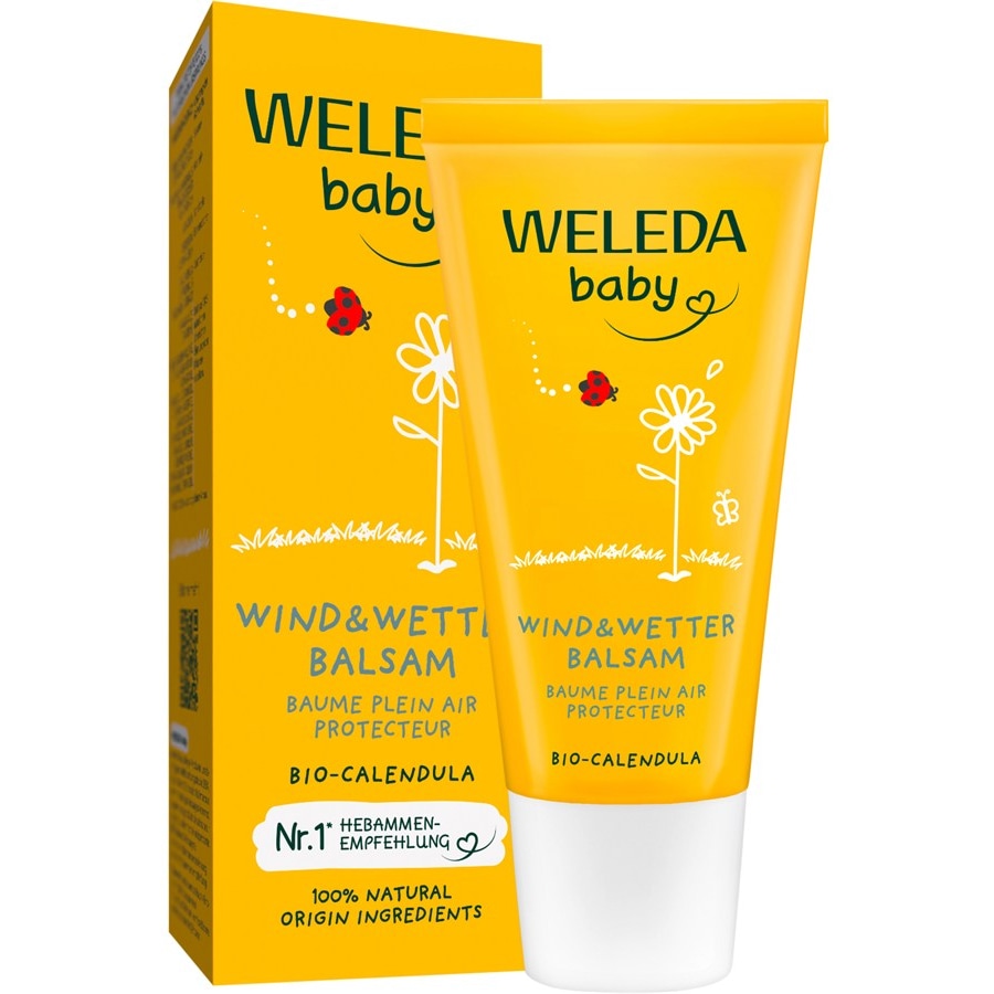 Weleda Baby Calendula Weer en Wind Balsem 30 ml tube actie 10% korting - Afbeelding 2