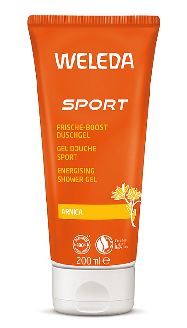 Weleda Arnica Sport Douchegel 200 ml tube actie 10% korting