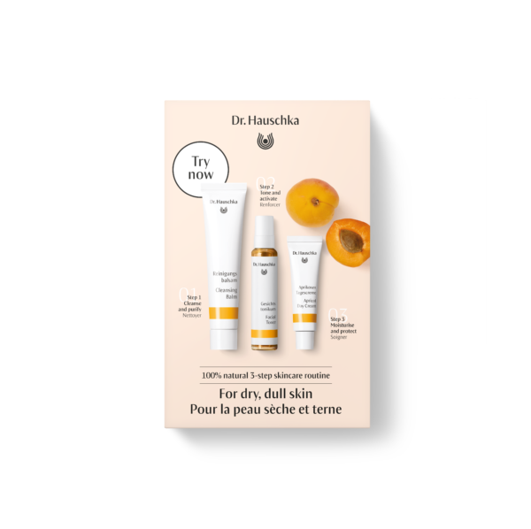 Dr.Hauschka Must Have Kit Apricot (starterkit) voor de droge, doffe huid