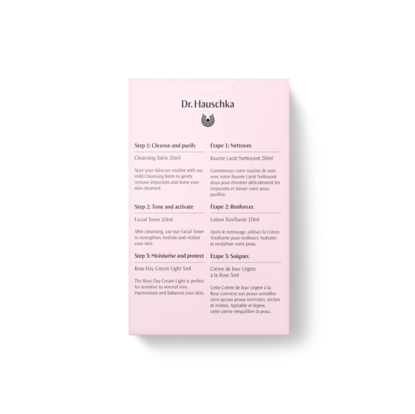 Dr.Hauschka Must Have Kit Rose Light (starterkit) voor de gevoelige tot normale huid - Afbeelding 2