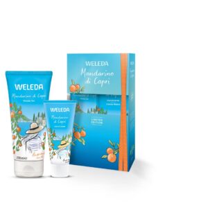 Weleda cadeauset Mandarino di Capri Shower Gel 200 ml + Handcreme 50 ml