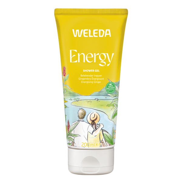 Weleda Energy Douchegel Gember 200 ml tube