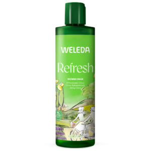 Weleda Refresh Douchecreme Citrus 400 ml voordeelfles actie 10% korting
