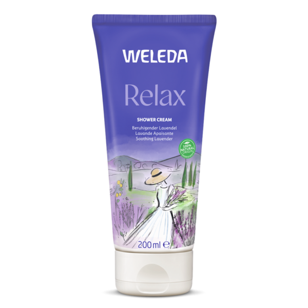 Weleda Relax Shower Douchecreme Lavendel 200 ml tube