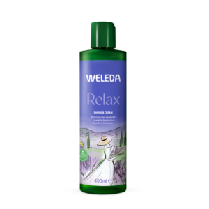 Weleda Relax Douchecreme Lavendel 400 ml voordeelfles actie 10% korting