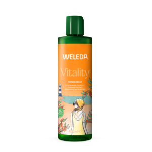 Weleda Vitality Douchecreme Duindoorn 400 ml voordeelfles actie 10% korting