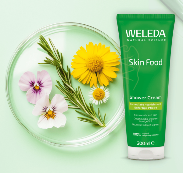 Weleda Skin Food Douchecrème tube 200 ml actie 10% korting - Afbeelding 2