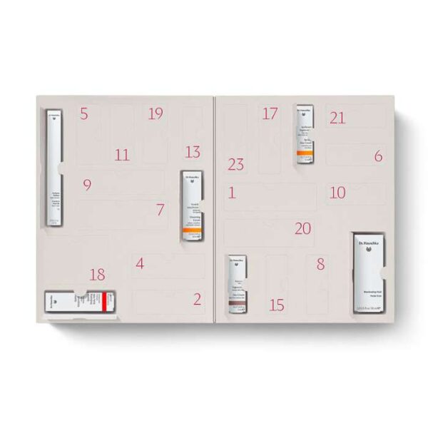 Dr.Hauschka Adventskalender 2025 Daily Delight 24 geschenken uit de natuur - Afbeelding 2