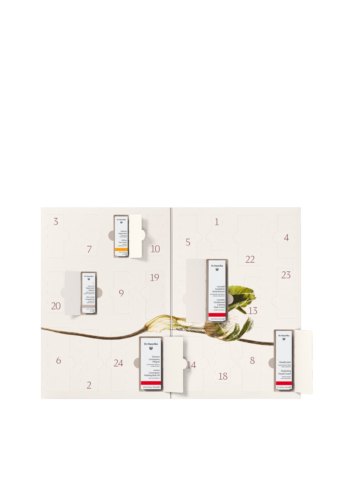 Dr.Hauschka Adventskalender 2026 Bliss met natuurlijke cosmetica - Afbeelding 3