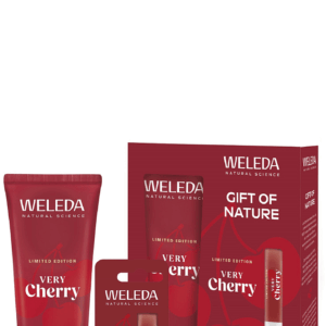 Weleda Very Cherry Cadeauset Very Cherry Douchecreme + Lippenbalsem limited edition