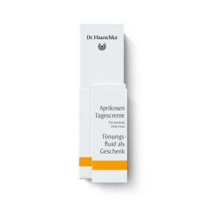 Dr.Hauschka Abrikozencreme 30 ml tube met gratis mini Bronzing Fluid tube 2,5 ml