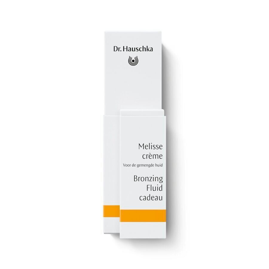 Dr.Hauschka Melissecreme 30 ml tube met gratis mini Bronzing Fluid tube 2,5 ml