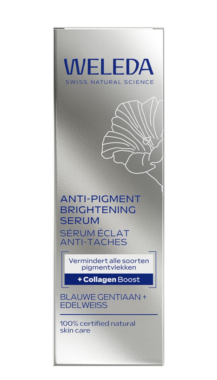 Weleda Anti-Pigment Brightening Serum met Blauwe Gentiaan 30 ml fles met pipet actie 10% korting - Afbeelding 2