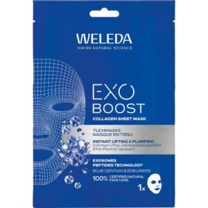 Weleda Blauwe Gentiaan Exo Boost Collagen Sheet Mask 20 ml