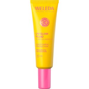 Weleda UV Glow Fluid SPF30 Zonnefluïde 30 ml tube