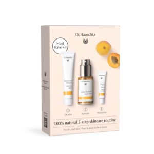 Dr.Hauschka Must Have Kit Abrikozencrème (starterkit) voor de droge, doffe huid 2026