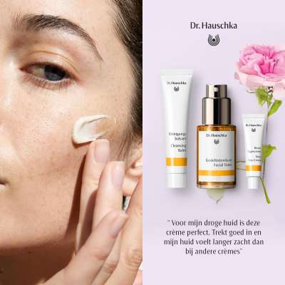 Dr.Hauschka Must Have Kit Rozencrème (starterkit) voor de droge, gevoelige huid (2026) - Afbeelding 2