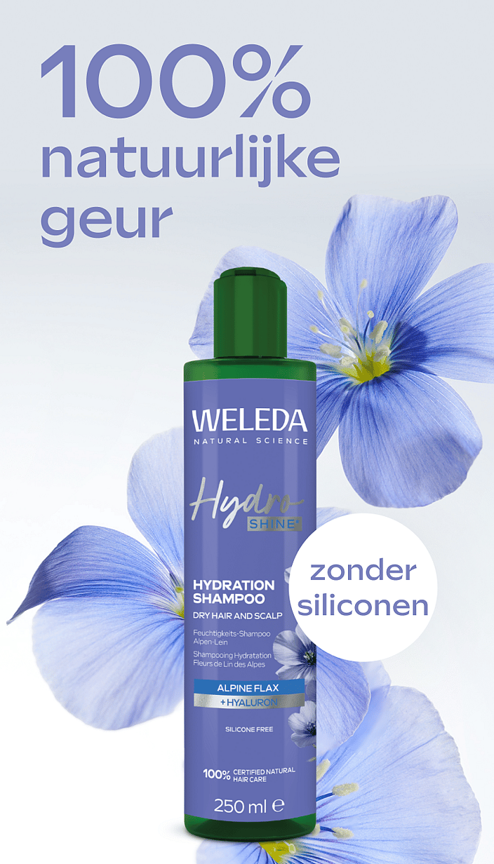 Weleda Hydro Shine Hydraterende Shampoo 250 ml fles - Afbeelding 2