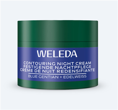 Weleda Blauwe Gentiaan Versterkende Nachtcreme 10 ml potje travel size